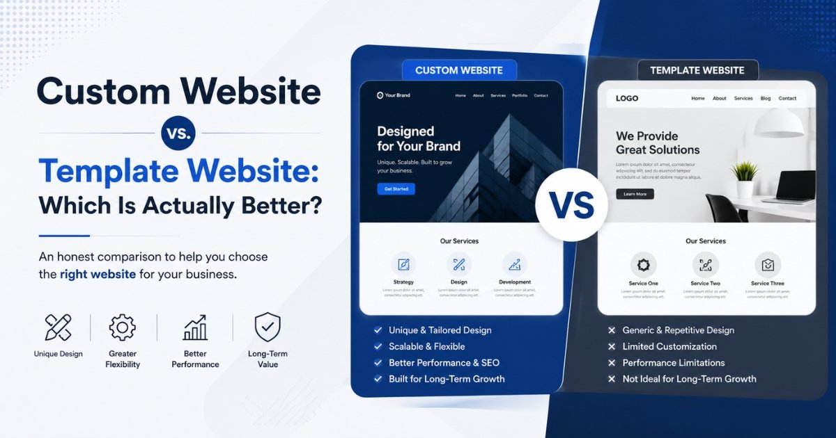 custom website development services